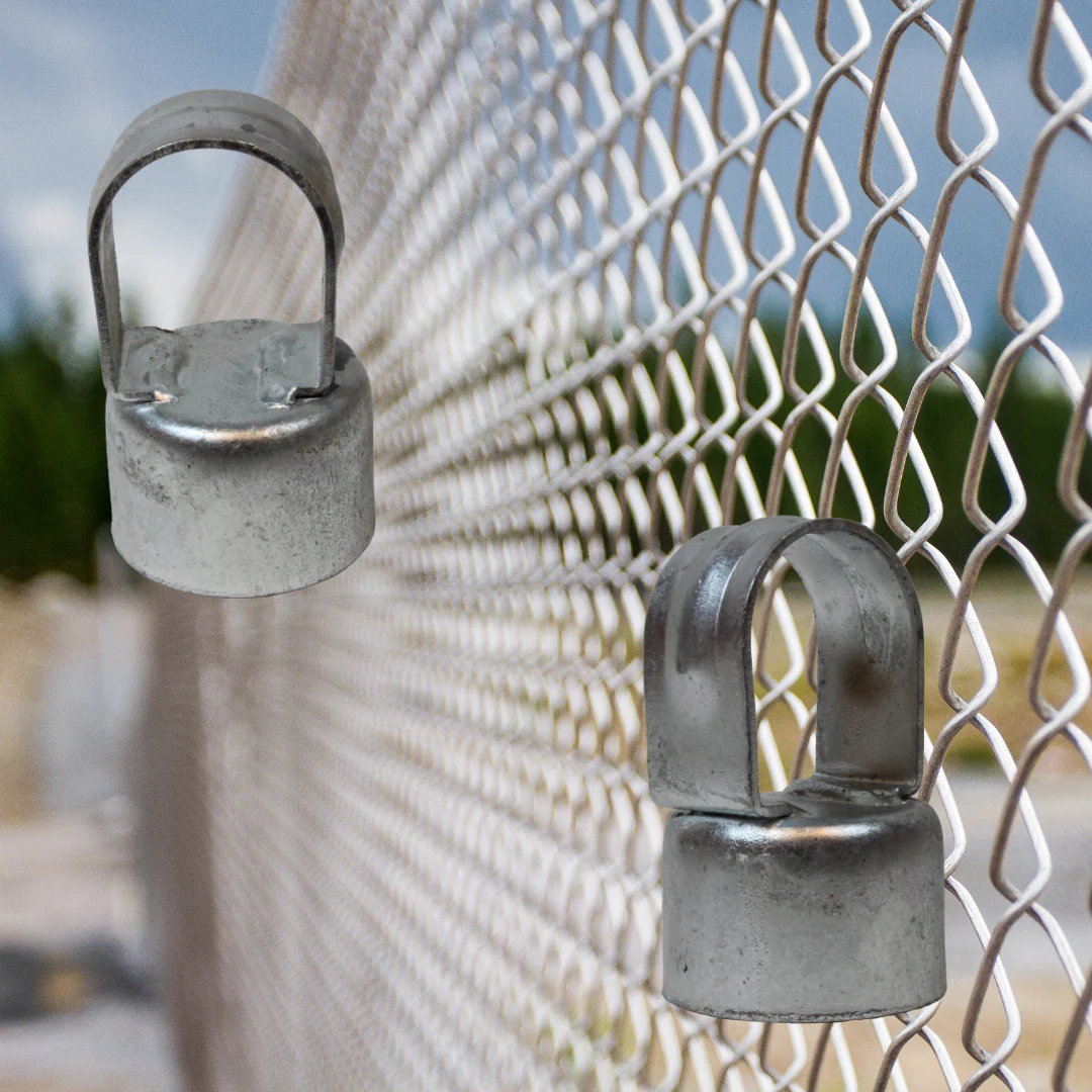 2-1/2" x 1-5/8" Galvanized Steel Line Loop Top For Chain Link Fences - Image 3